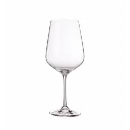 Copa de Vino 600 ml Tori Titanium Bohemia Set x6