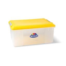 Caja organizadora Pandora N1 Media 16.5 L 40x30x18.5 cm Plstico Atma