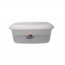 Tupper caja Grecia N1 Alta 21x13.5x8.5 cm 1.5 L Plstico Atma