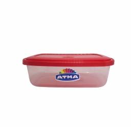 Tupper caja Grecia N1 Alta 27x18.5x8.5 cm 1.5 L Plstico Atma