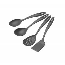 Juego de utensilios 4 pzas Nylon gris Ability Tramontina