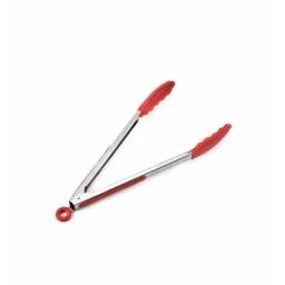 Pinza de cocina multiuso c/silicona 34 cm Rojo Ilko