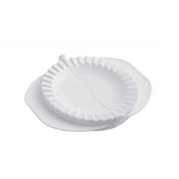 Molde de empanadas 12 cm Plstico blanco