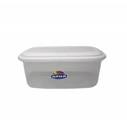 Tupper caja Grecia N1 Alta 27x18.5x11 cm 1.5 L Plstico Atma