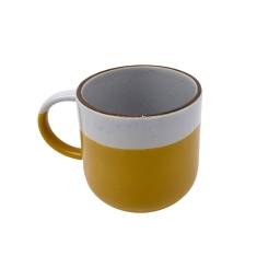 Taza mug 330 ml de cermica bicolor 330ml