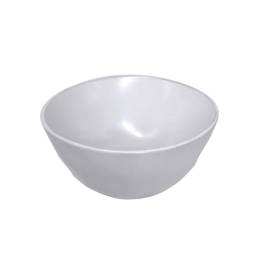 Bowl 500 ml 15.3x7.5 cm  blanco con ondulacin cermica