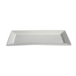 Fuente rectangular 35x15x2.5cm Porcelana