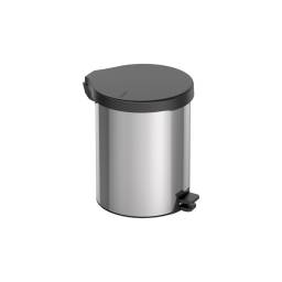 Basurero con pedal 12 L Acero inox