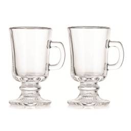 Taza Irish Coffee Vidrio 142 ml kit x2  Crisa