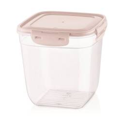 Tupper Recipiente 3250 ml Cuadrado Hondo c/Tapa Colores surtidos