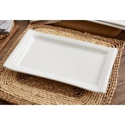 Bandeja rectangular de Cermica 25 cm Goldsky
