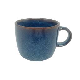 Taza Mug de Cermica 325 ml Azul Organic