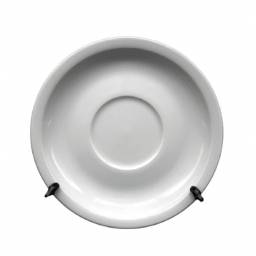 Plato de T� 14,3 cm Cer�mica blanca BG kit x6
