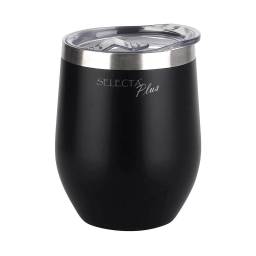 Mate Vaso Termico 350 ml C/Tapa de Acero inox Negro