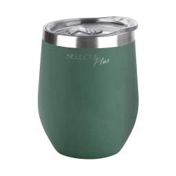 Mate Vaso Trmico 350 ml C/Tapa de Acero inox Verde Bombe Selecta