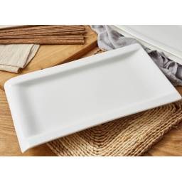 Bandeja Rectangular 27x16 cm C/Ala de Cermica