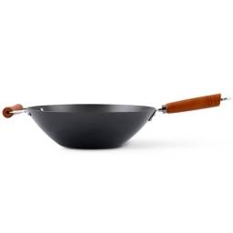 Wok de Acero al carbono c Antiadherente Non Stick