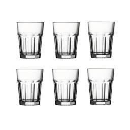 Vaso Cerveza 355 ml Vidrio Casablanca Pasabahce Set X6