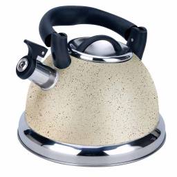 Caldera de Acero inoxidable 3.5 L mango Flexible Beige