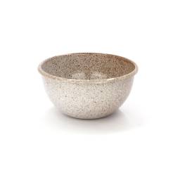 Bowl 700 ml acero vitrificado marrn Macuira