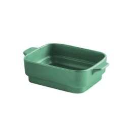 Fuente pequea de cermica 17x13x5 cm Verde Selecta