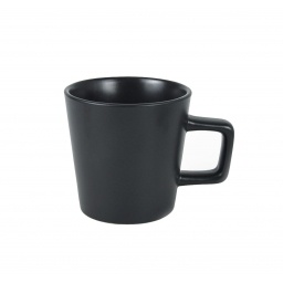 Taza mug Asa recta 385 ml de Cermica Negro Lisboa