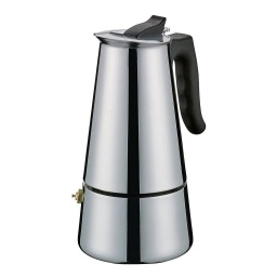 Cafetera Messina 300 ml en Acero Inoxidable con filtro en base