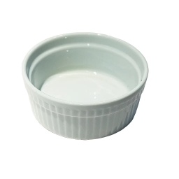 Ramequin 9 cm apilable de Porcelana blanca Selecta