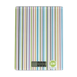 Balanza de cocina digital 5 kg a rayas Joie