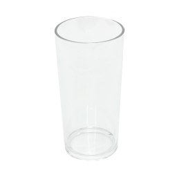 Vaso Tubo Plastico 290 ml