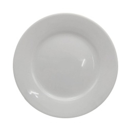 Plato de Postre 20 cm Porcelana Reforzada