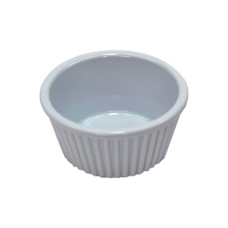 Ramequin 7 cm Pl�stico Blanco