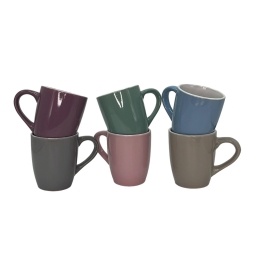 Taza Mug Cermica 355ml - Colores surtidos