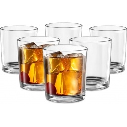 Vaso de vidrio 190 ml Set x 6