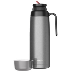 Termo de Acero inox 1 Lt R-Evolution Gris Termolar