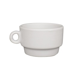 Taza caf 70 ml Porcelana 6.5x4 cm Blanco