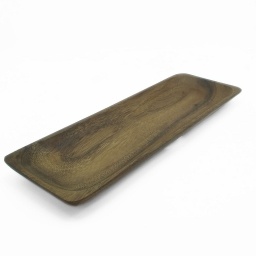 Bandeja rectangular madera 33x11.5x2.5cm