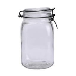 Frasco de vidrio hermtico 1.5 Lts con tapa