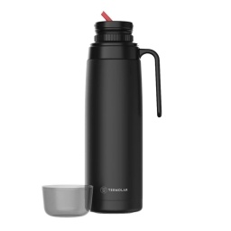 Termo de Acero Inox 1 Lt R-Evolution Negro Termolar