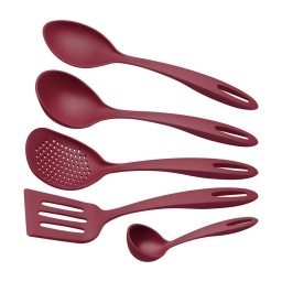 Juego de utensilios 5 pzas Nylon Rojo Ability Tramontina
