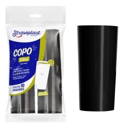 Vaso Acrlico Descartable 340 ml Pack x10