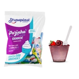 Cucharas Grandes Descartables Pack x200