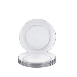 Plato Astral Llano 26 Cm. Duralex Kit X 6 Goldsky
