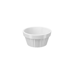 Ramequin redondo 60 ml 6.8x3.4 cm Blanco Coza
