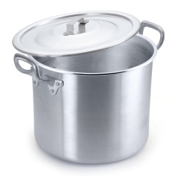 Olla de Aluminio 27 Lt 34x30 cm con Tapa Hotel Nacional