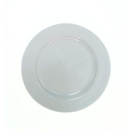 Plato llano con ala 25.5 cm Porcelana Schmidt