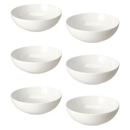 Bowl de cer�mica 13 cm Ibiza Blanco Kit x6