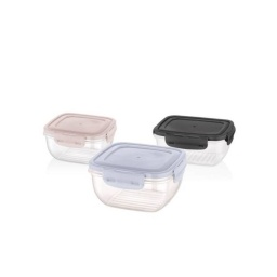 Recipiente con tapa de 500 ml Kit x3