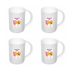 Mug plstico 450 ml Sanremo Kit x4