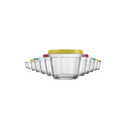 Ramequin Dip Bowl de vidrio con tapa 150 ml Americano NF